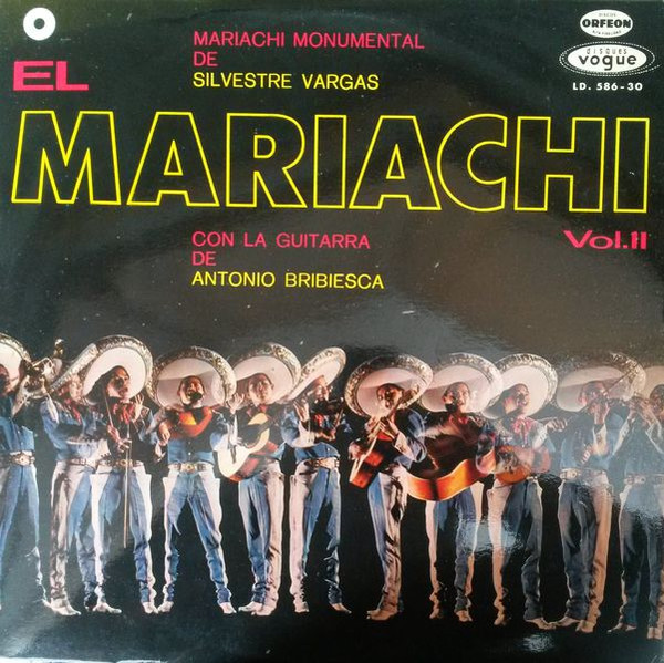 Mariachi Monumental De Silvestre Vargas Con La Guitarra De Antonio Bribiesca-0