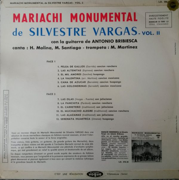 Mariachi Monumental De Silvestre Vargas Con La Guitarra De Antonio Bribiesca-1