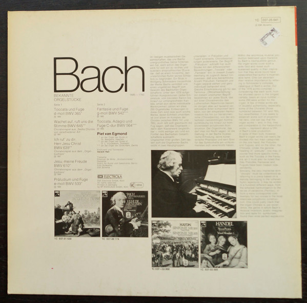 Johann Sebastian Bach - Piet Van Egmond-1