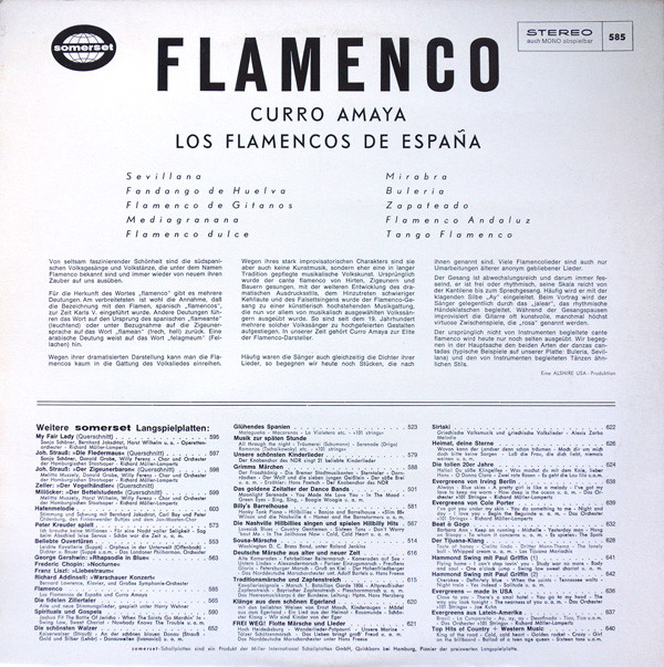 Los Flamencos de España and Curro Amaya-1