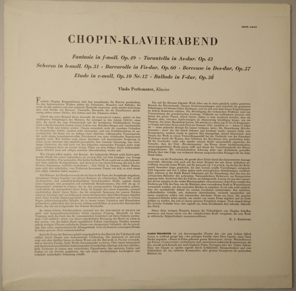 Frédéric Chopin - Vlado Perlemuter-1