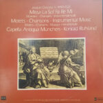 Josquin Des Prés, Capella Antiqua München, Konrad Ruhland-0