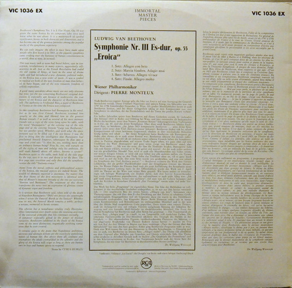 Ludwig van Beethoven, Wiener Philharmoniker, Pierre Monteux-1