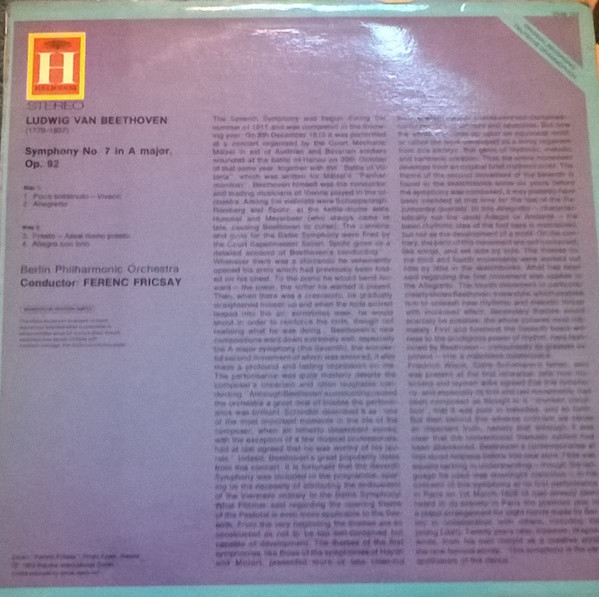 Ludwig Van Beethoven, Berliner Philharmoniker, Ferenc Fricsay-1