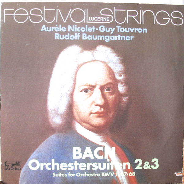 Johann Sebastian Bach / Aurèle Nicolet, Guy Touvron, Festival Strings Lucerne, Rudolf Baumgartner-0