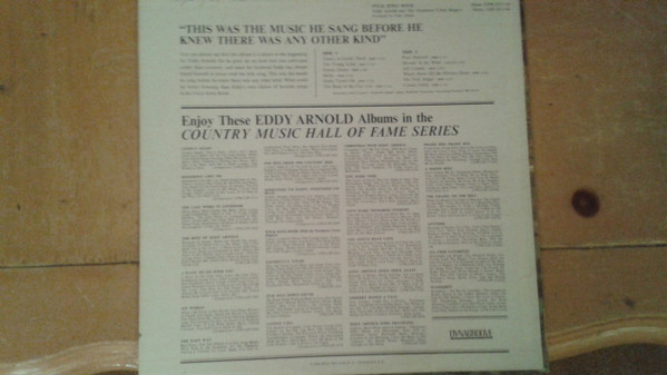 Eddy Arnold And The Needmore Creek Singers-1