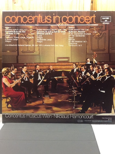 Concentus Musicus Wien, Nikolaus Harnoncourt-1