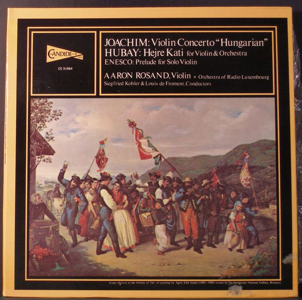 Joseph Joachim, Jenő Hubay, George Enescu, Aaron Rosand-0