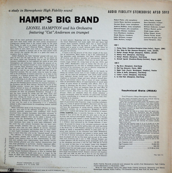 Lionel Hampton And His Orchestra-1