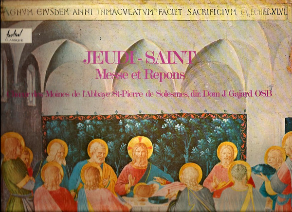 Chœur Des Moines De L'Abbaye Saint-Pierre De Solesmes, Dom Joseph Gajard-0