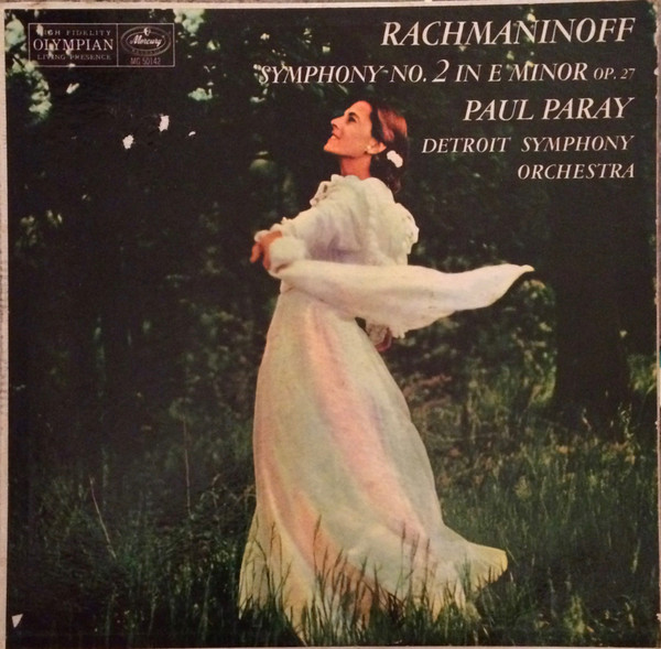 Detroit Symphony Orchestra, Paul Paray, Sergei Rachmaninoff-0