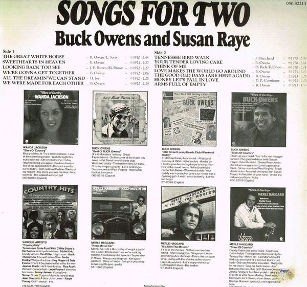 Buck Owens, Susan Raye-1