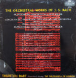 Johann Sebastian Bach - Philomusica Of London, Thurston Dart-0