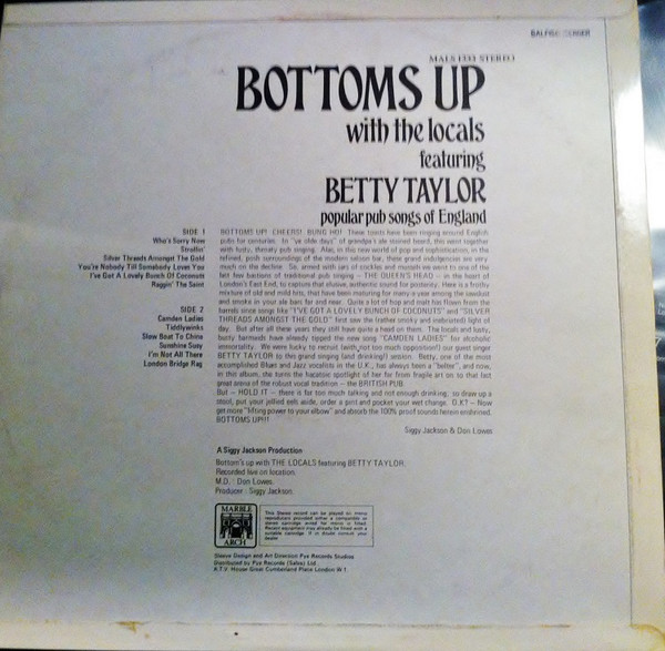 Bottoms Up (3) With The Locals (3) Featuring Betty Taylor (5)-1