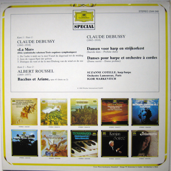 Claude Debussy / Albert Roussel, Igor Markevitch-1