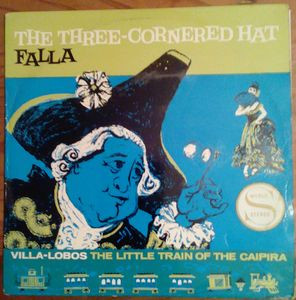 Manuel De Falla / Heitor Villa-Lobos - Enrique Jordá And Sir Eugene Goossens Conducting London Symphony Orchestra, Barbara Howitt (2)-0
