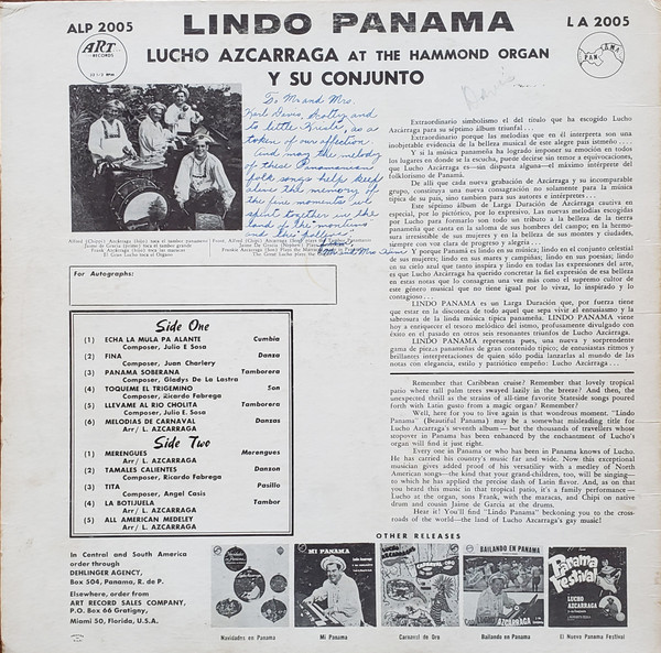 Lucho Azcarraga Y Su Conjunto-1