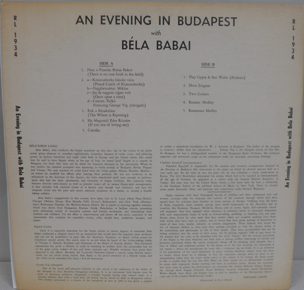 Bela Babai-1