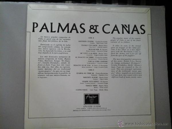 Conjunto Palmas Y Cañas-1