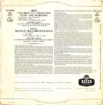 Clifford Curzon, Edvard Grieg, London Symphony Orchestra, Anatole Fistoulari, Manuel De Falla, The New Symphony Orchestra Of London, Enrique Jordá-1