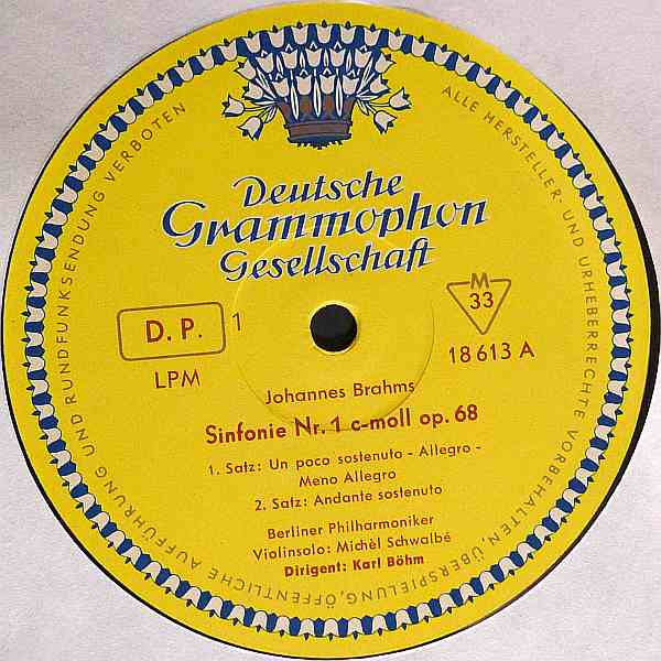 Johannes Brahms - Berliner Philharmoniker · Dirigent: Karl Böhm-1