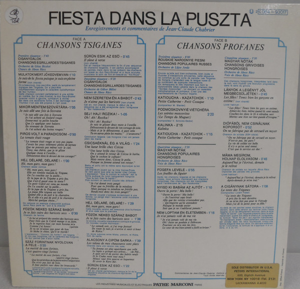 Bicskei Géza Népi Zenekara, Orchestre De Gábor Bálint, Orchestre De Lájos Jonás, Rácz János-1