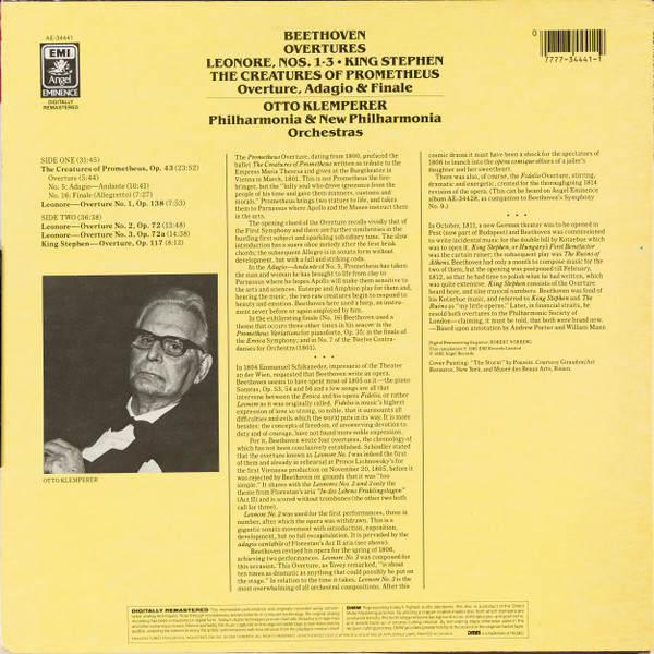 Ludwig van Beethoven - Otto Klemperer, Philharmonia Orchestra-1