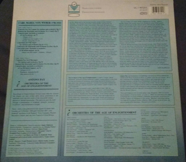 Carl Maria von Weber, Orchestra Of The Age Of Enlightenment, Antony Pay-1
