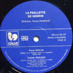 Frank Martin (3), Francis Poulenc, La Psallette De Geneve Direction: Pierre Pernoud-3
