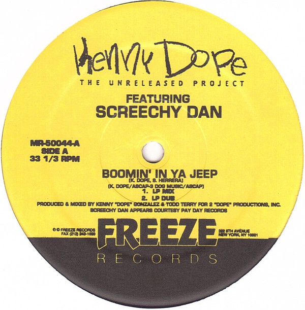 Kenny "Dope" Gonzalez Featuring Screechy Dan-0