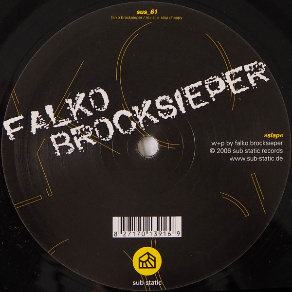 Falko Brocksieper / M.I.A.-1