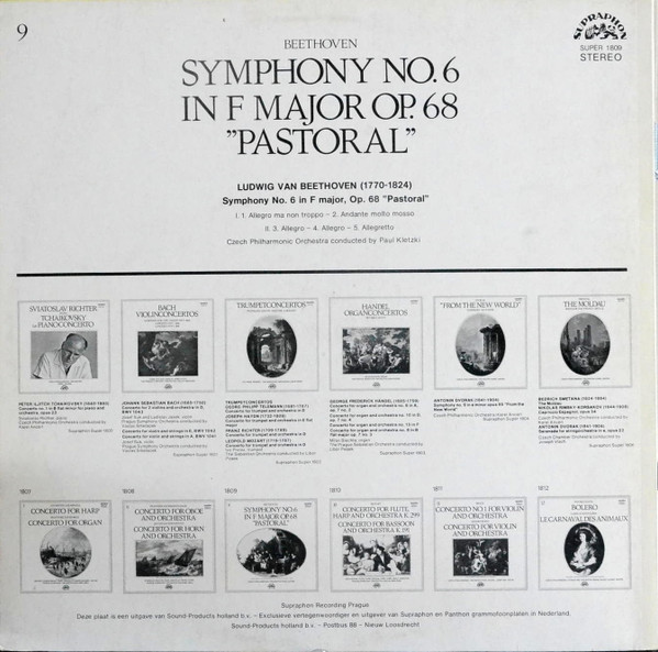 Ludwig van Beethoven - The Czech Philharmonic Orchestra conductor Paul Kletzki-1