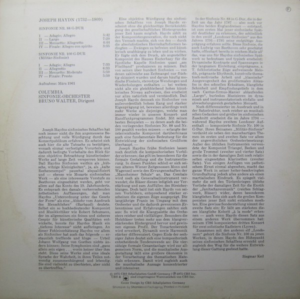 Bruno Walter Dirigiert Joseph Haydn-1