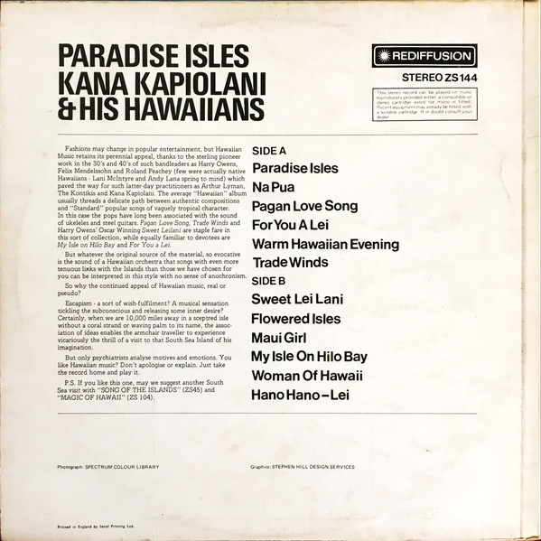 Kana Kapiolani And His Hawaiians-1