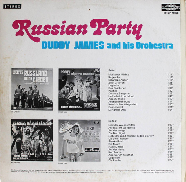 Buddy James And His Orchestra-1