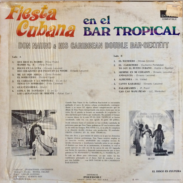Don Nauro & His Caribbean Bar-Sextett-1