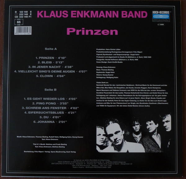 Klaus Enkmann Band-1