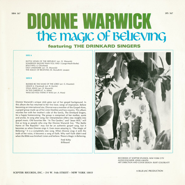 Dionne Warwick Featuring The Drinkard Singers-1