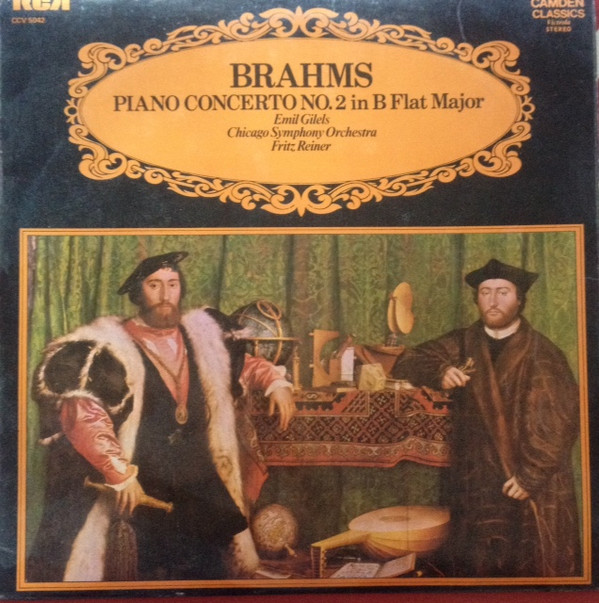 Johannes Brahms - Emil Gilels, Chicago Symphony Orchestra, Fritz Reiner-0