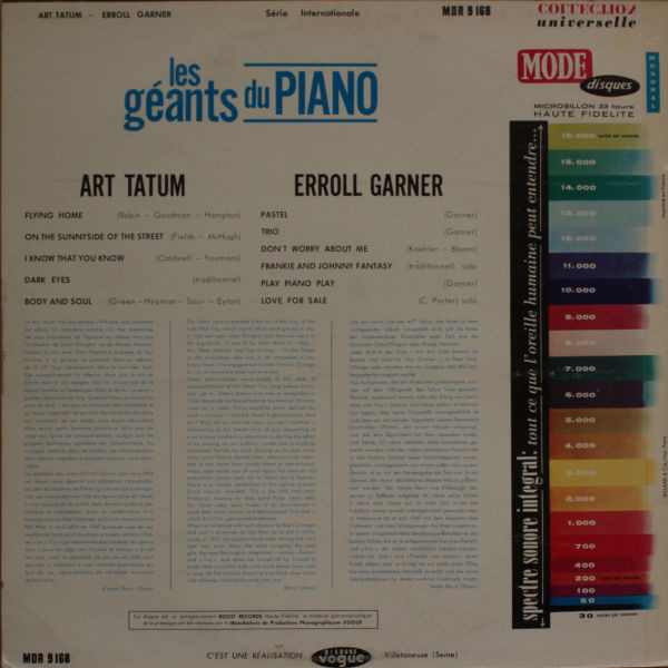 Art Tatum, Erroll Garner-1