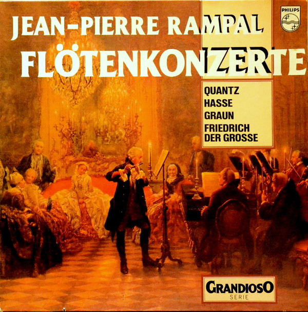 Jean-Pierre Rampal, Johann Joachim Quantz, Johann Adolf Hasse, Carl Heinrich Graun, Friedrich der Grosse-0
