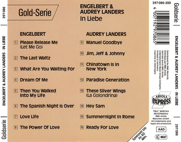 Engelbert Humperdinck & Audrey Landers-1