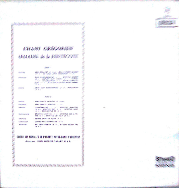 Choeur Des Moniales De L'Abbaye Notre-Dame D'Argentan-1