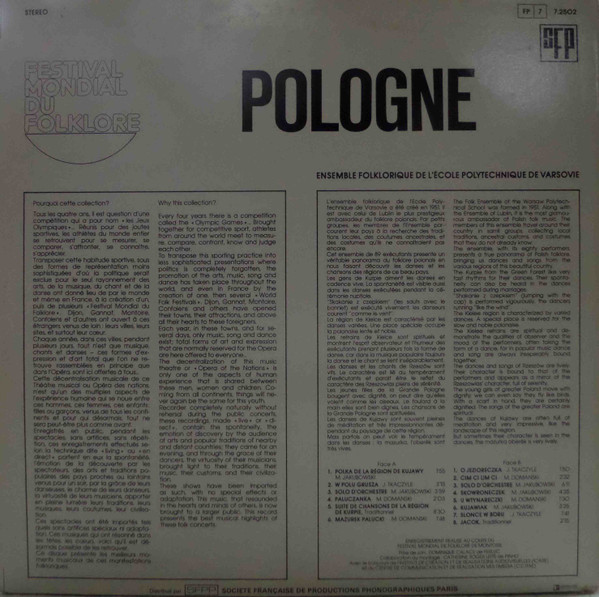 Ensemble Folklorique De L'Ecole Polytechnique De Varsovie-1