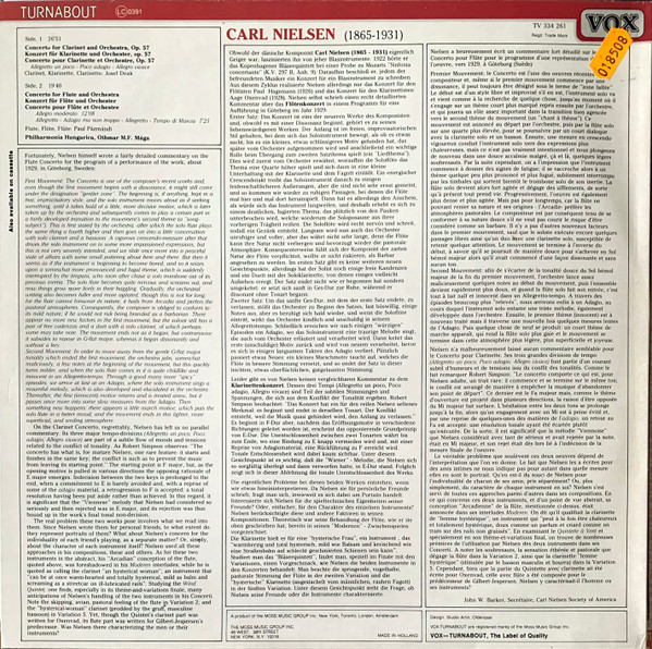 Carl Nielsen - Josef Deak ✳ Paul Pázmandi ✳ Philharmonia Hungarica ✳ Othmar F. M. Mága-1