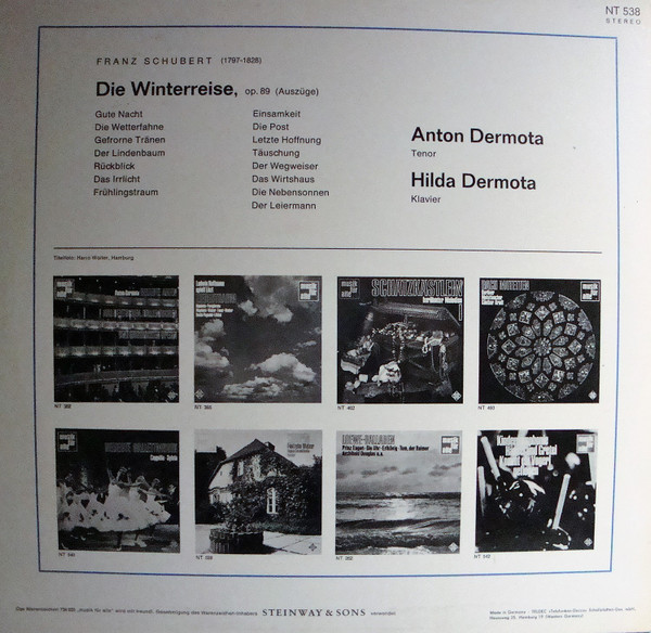 Franz Schubert - Anton Dermota, Hilda Dermota-1
