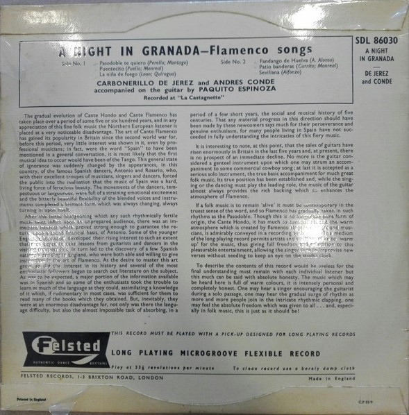 Carbonerillo de Jerez And Andres Conde Accompanied By Paquito Espinoza-1