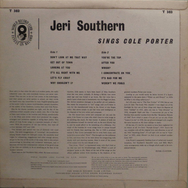 Jeri Southern-1