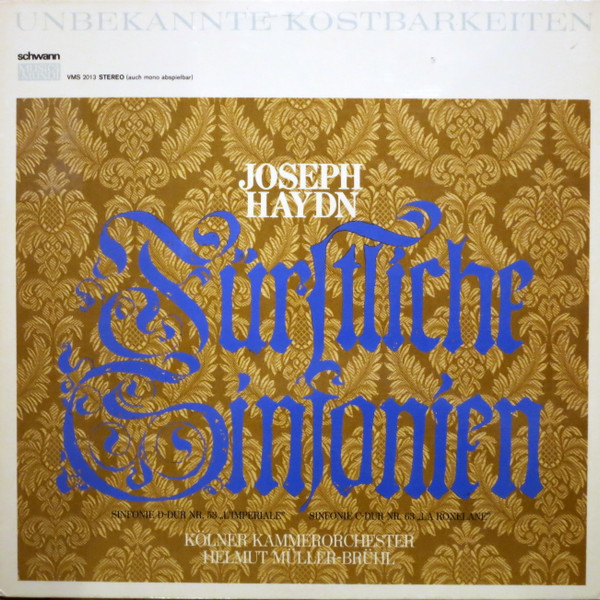 Joseph Haydn, Kölner Kammerorchester, Helmut Müller-Brühl-0