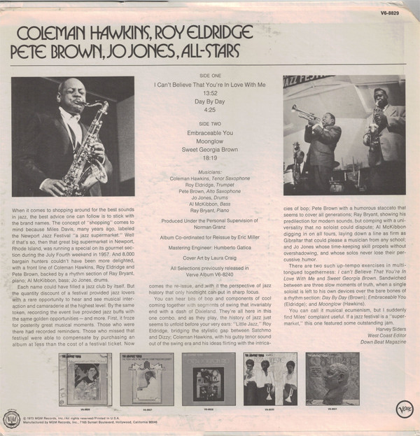 Coleman Hawkins All Star Band-1
